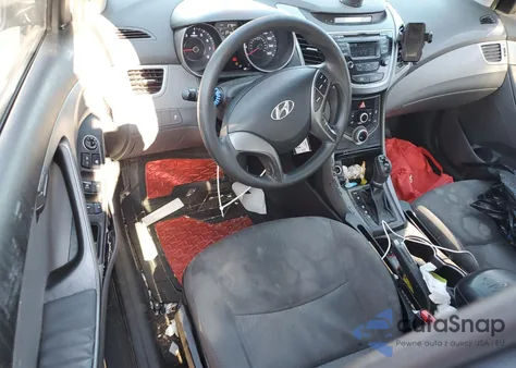 2016 Hyundai Elantra Se from USA, damaged, VIN 5NPDH4AE9GH705145